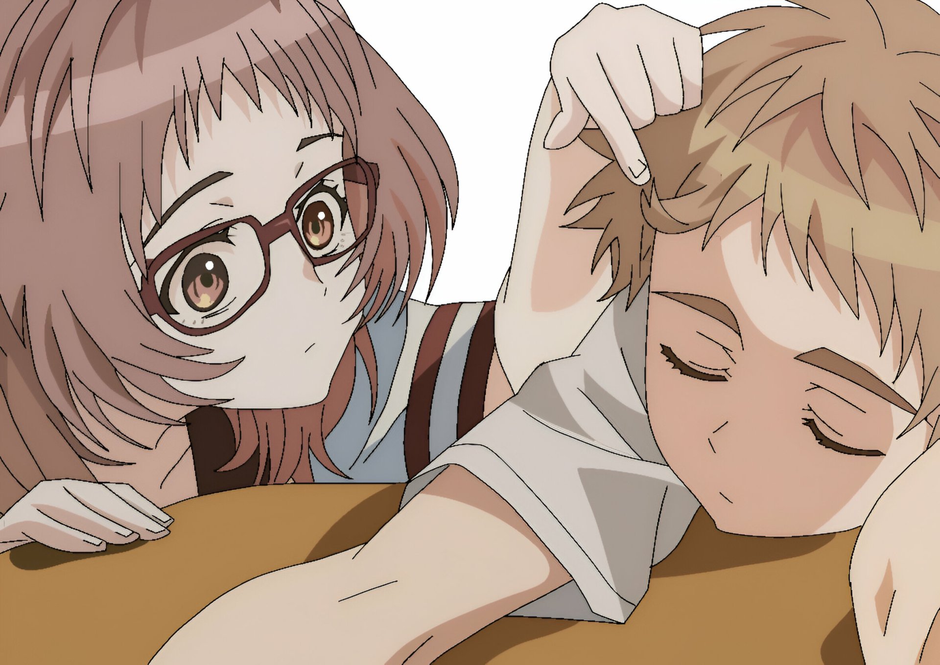 Download Anime The Girl I Like Forgot Her Glasses Ai Mie (The Girl I Like Forgot Her Glasses) HD Wallpaper by 山勝