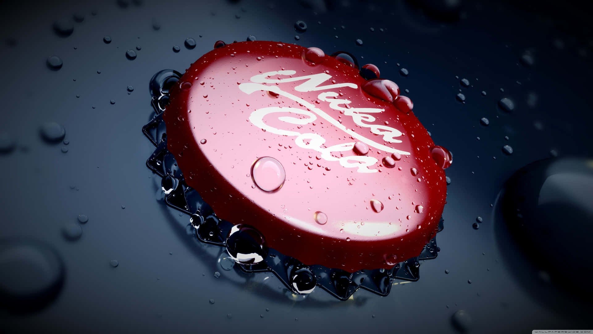 Download Fallout Nuka Cola Cap HD Wallpaper