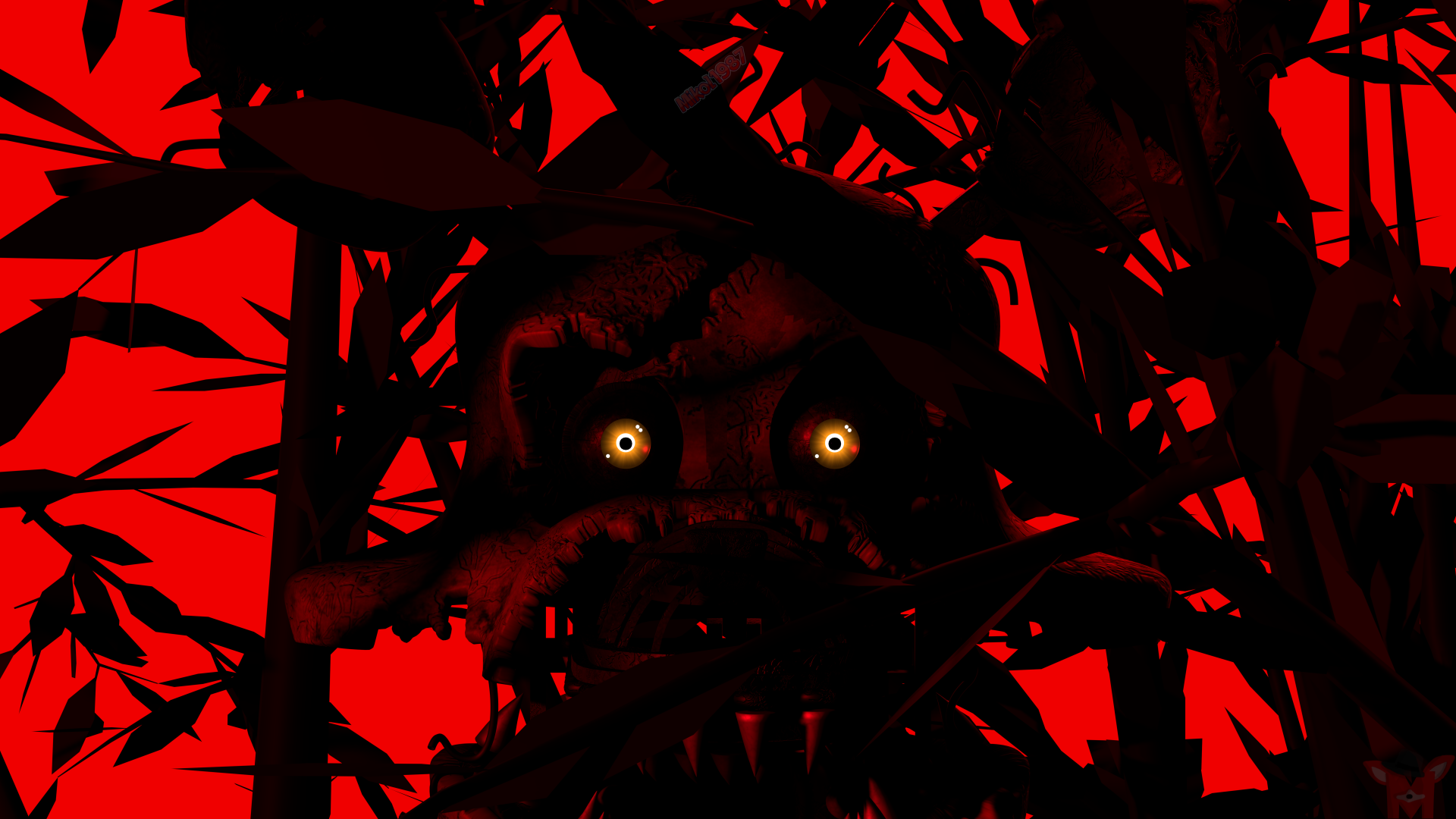 Download Five Nights At Freddy's 4 Five Nights At Freddy's 8k Ultra HD Wallpaper by Mikol1987