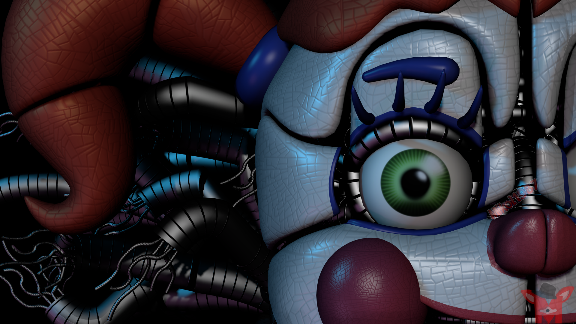 Download Circus Baby (Five Nights At Freddy's) Video Game Five Nights At Freddy's: Sister Location Five Nights At Freddy's 4k Ultra HD Wallpaper by Mikol1987