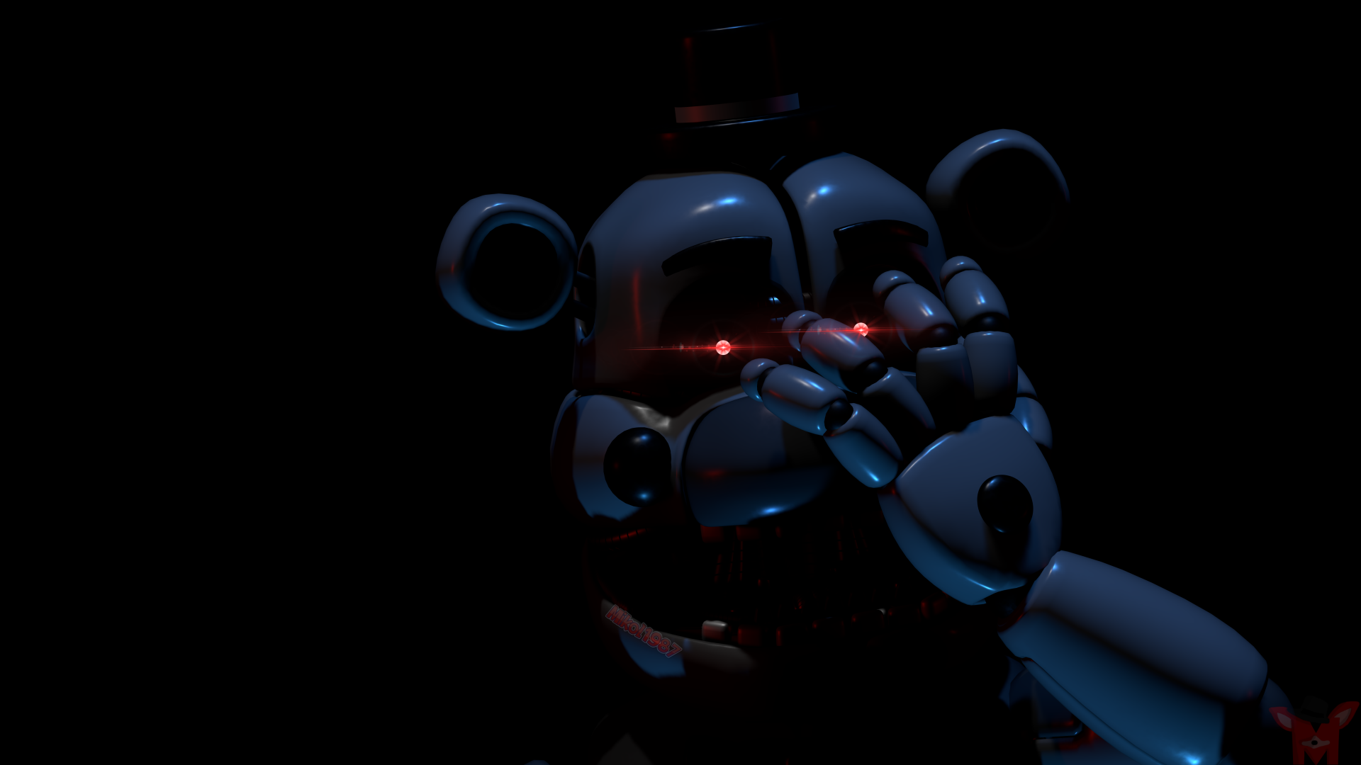 Download Funtime Freddy (Five Nights At Freddy's) Video Game Five Nights At Freddy's: Sister Location Five Nights At Freddy's 8k Ultra HD Wallpaper by Mikol1987