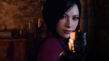 Ada Wong character from Resident Evil 4 (2023) in HD video game wallpaper.