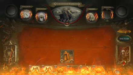 HD wallpaper of Acolyte of the Altar in video game interface for desktop background.