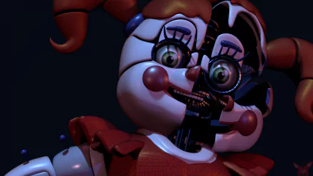 Circus Baby (Five Nights at Freddy's) video game Five Nights at Freddy's: Sister Location Five Nights at Freddy's HD Desktop Wallpaper | Background Image