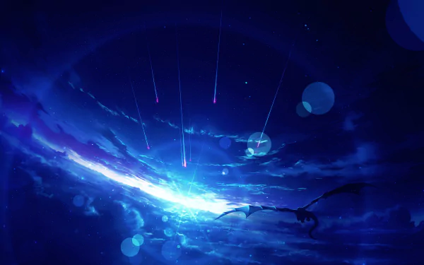 digital sky Stars cloud HD Desktop Wallpaper | Background Image