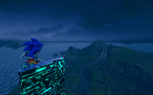 Sonic Frontiers HD Desktop Wallpaper | Background Image