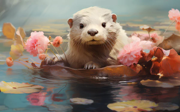  Flower Otter
