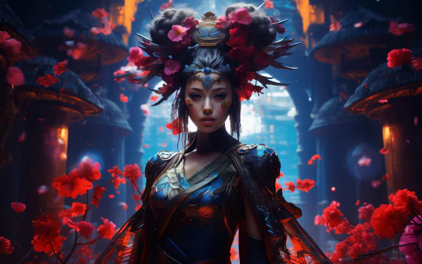  Warrior Geisha