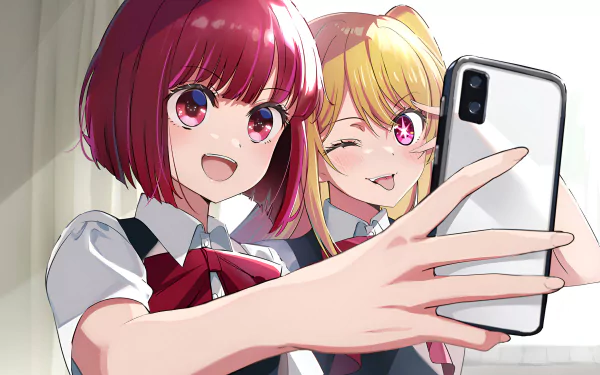  Kana Arima &amp; Ruby Hoshino by nyoro