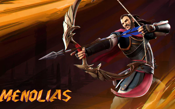 HD wallpaper of Prince of Persia: The Lost Crown, featuring the protagonist with a bow in a dynamic pose.