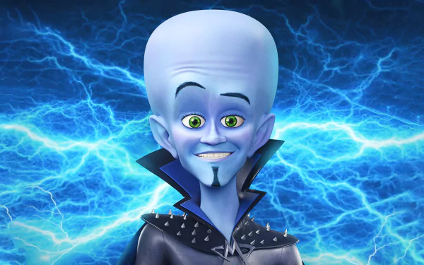 Megamind Movie HD Wallpaper – Heroic Blue Mastermind