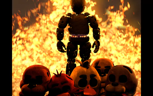 Springtrap (Five Nights at Freddy's) video game Five Nights at Freddy's 3 Five Nights at Freddy's HD Desktop Wallpaper | Background Image
