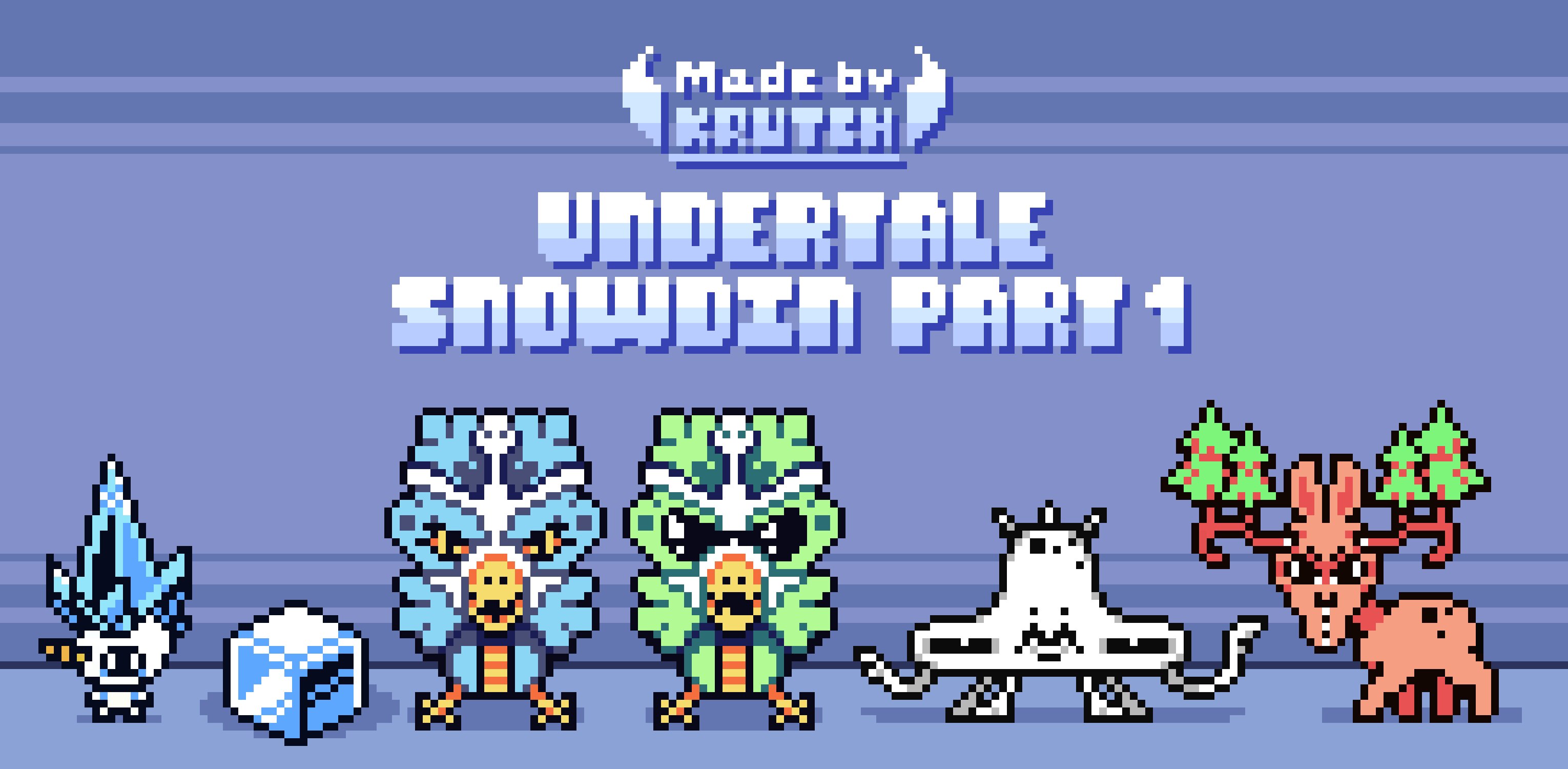 Undertale Snowdin HD Wallpaper Part 1