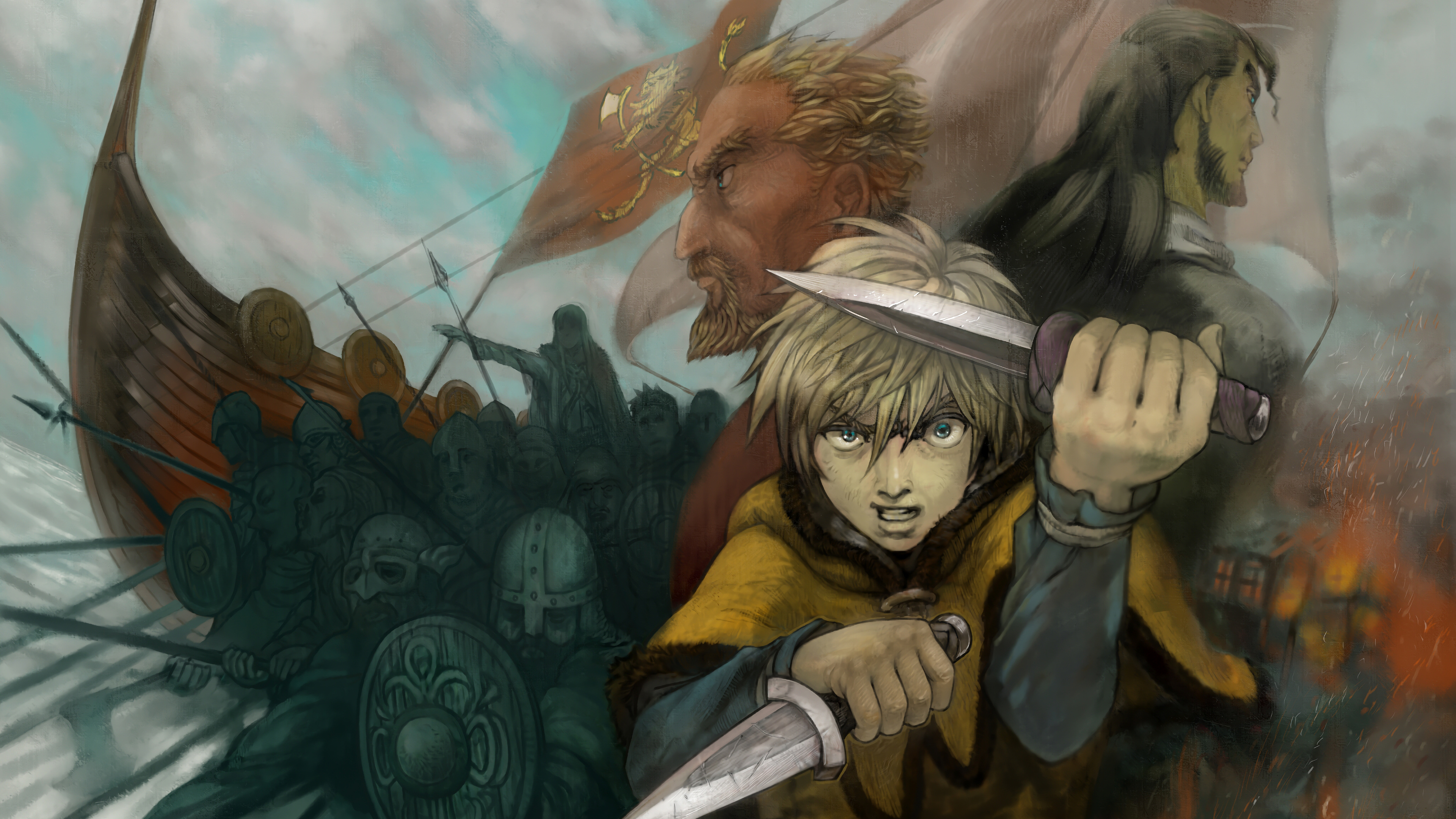 Vinland Saga 4K Ultra HD Wallpaper Vinland Saga 4K Ultra HD Wallpaper