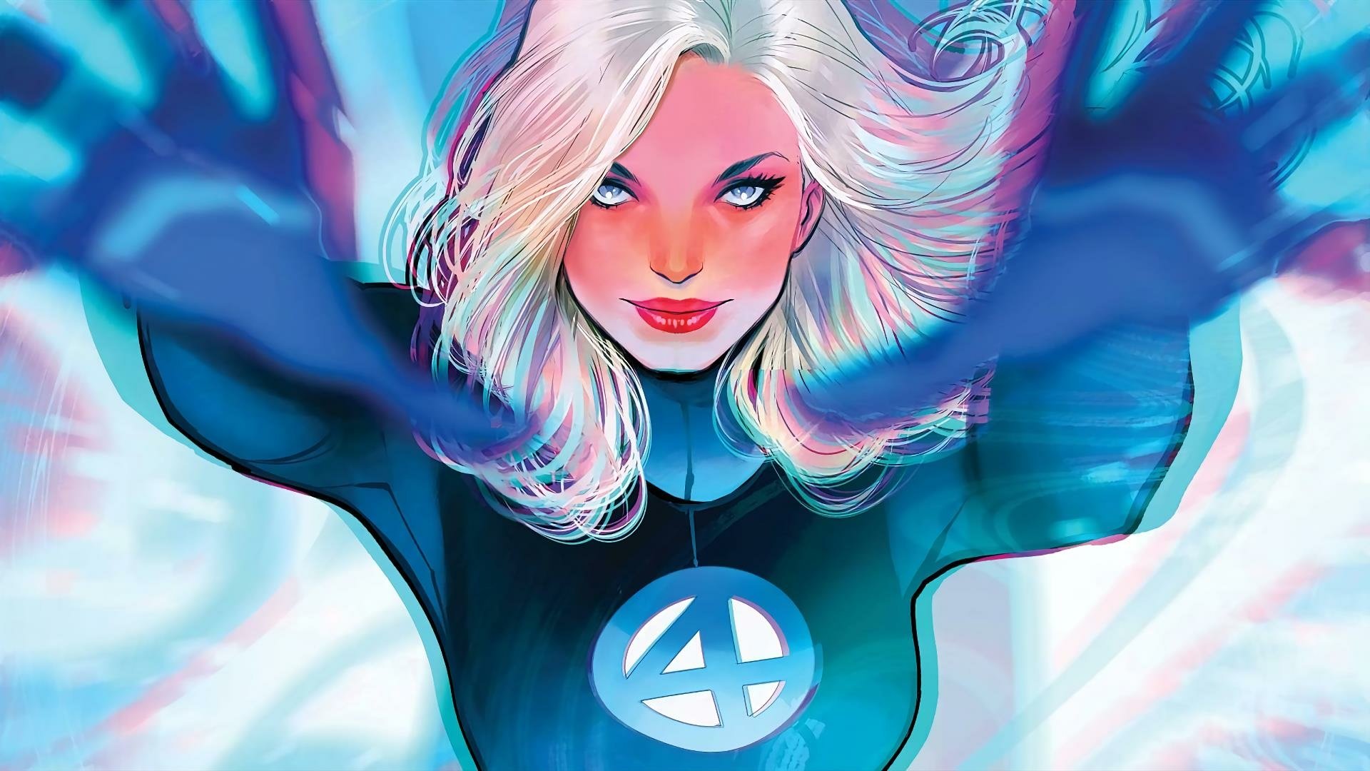 Download Invisible Woman Susan Storm Fantastic Four Lucas Werneck HD Wallpaper