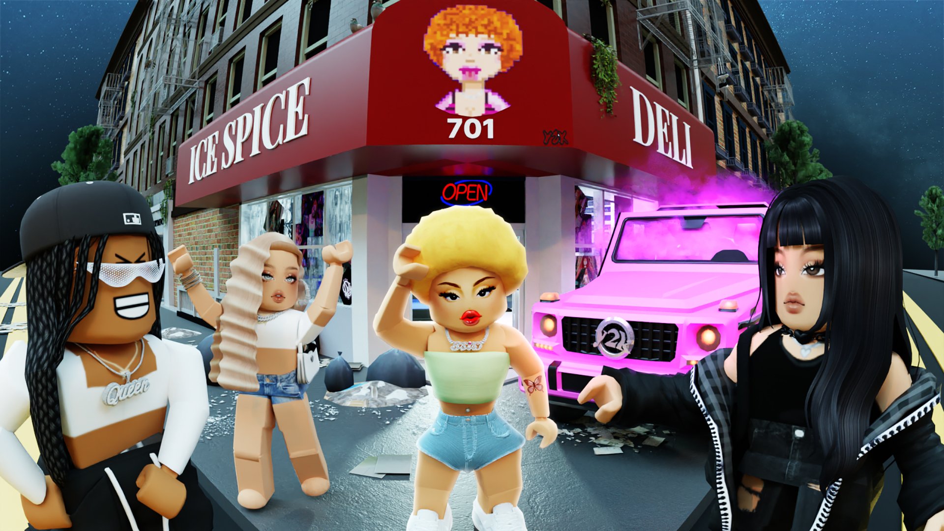 Roblox Ice Spice HD Wallpaper: Game On!