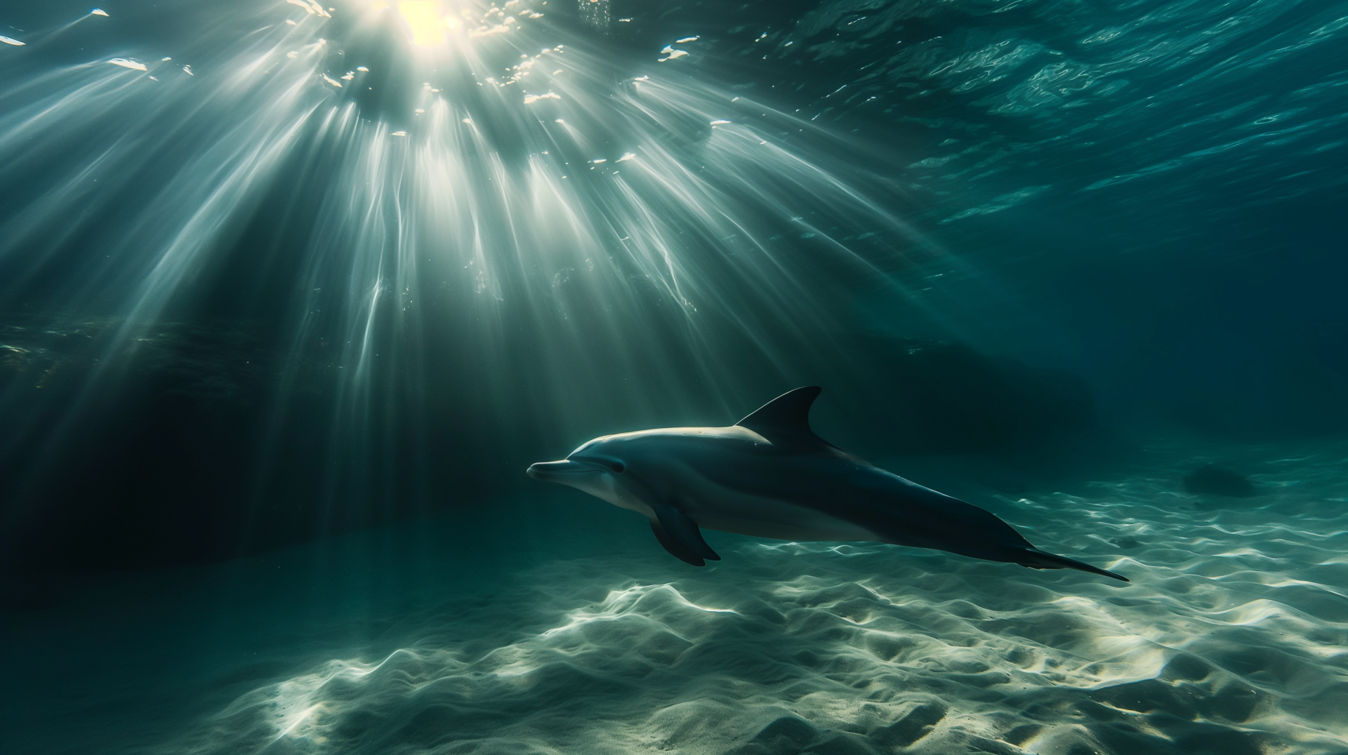 Download Dolphin HD Wallpaper by michaldunaj | 2912x1632 | Wallpaper Abyss