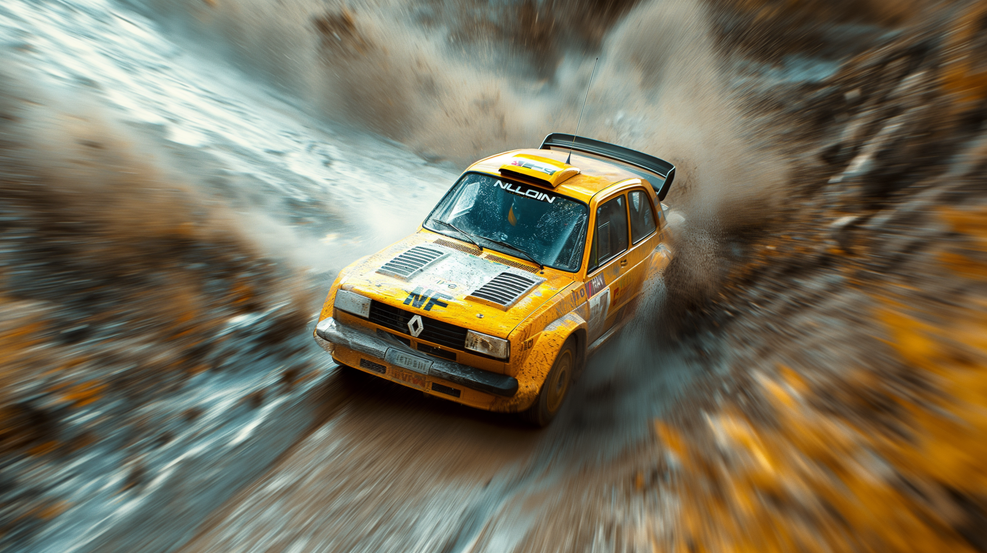 Download Renault 5 Rally Car HD Wallpaper by michaldunaj