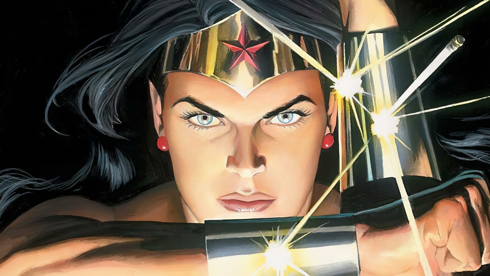 Download Wonder Woman DC Comics Alex Ross HD Wallpaper