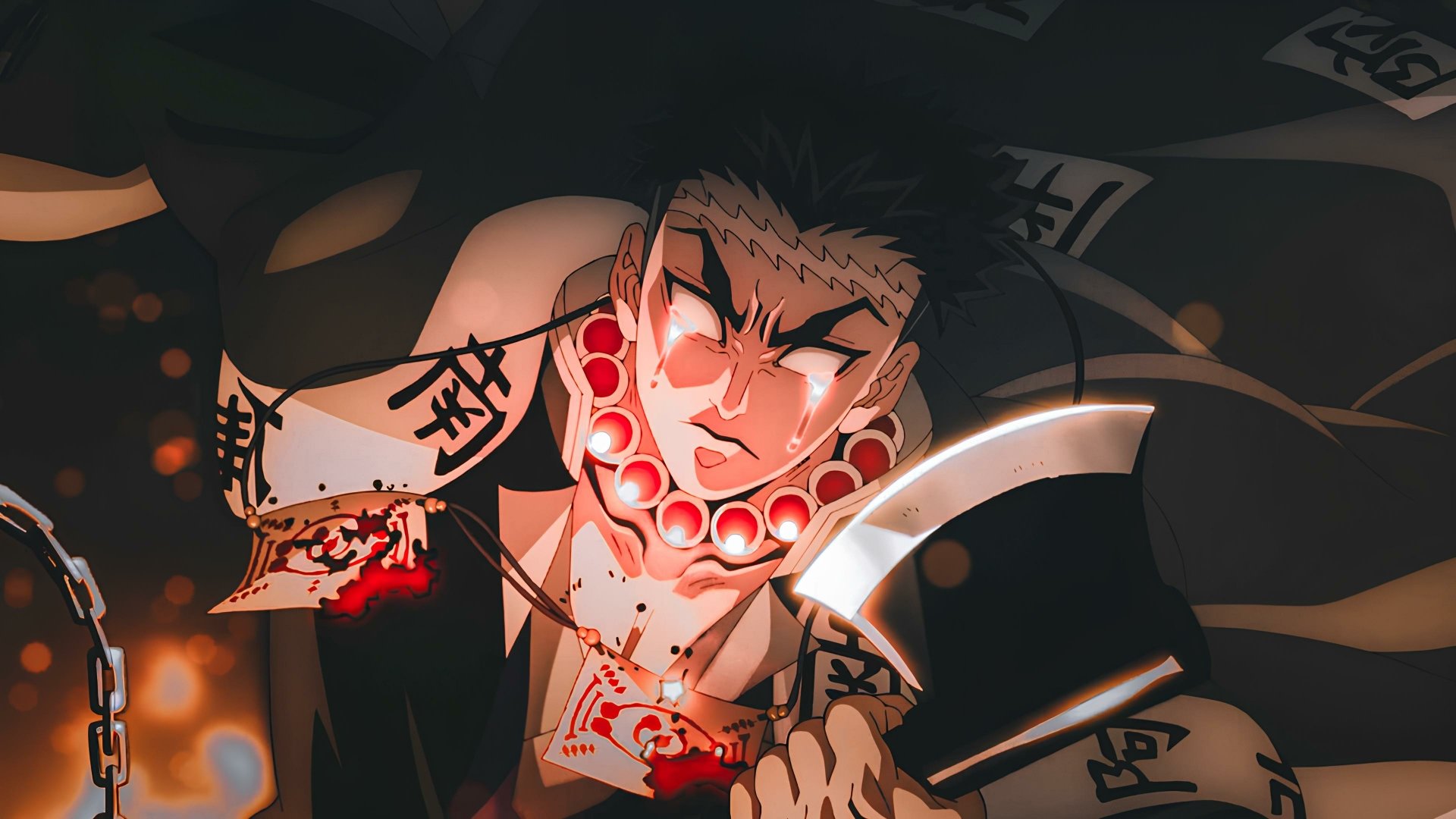 Download Anime Demon Slayer: Kimetsu No Yaiba Gyomei Himejima Demon Slayer: Kimetsu No Yaiba - Hashira Training Arc 4k Ultra HD Wallpaper