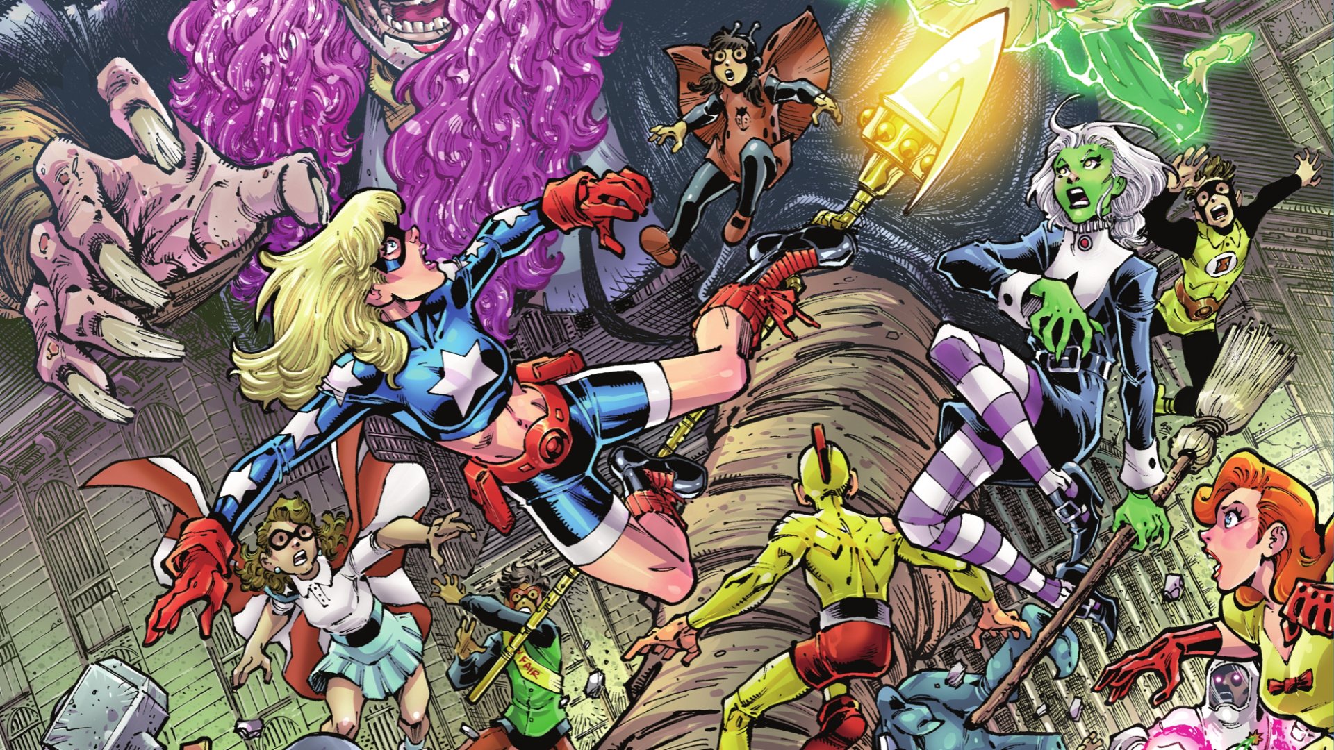 Download Stargirl: The Lost Children Stargirl (DC Comics) HD Wallpaper by Todd Nauck