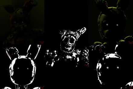 Springtrap (Five Nights at Freddy's) video game Five Nights at Freddy's 3 Five Nights at Freddy's HD Desktop Wallpaper | Background Image