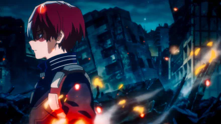 My Hero Academia Shoto Todoroki HD Desktop Wallpaper | Background Image