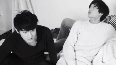  KAI (and TAO) [Wallpaper 13] | EXO - MAMA (Photoshoot; 4K UPSCALE)