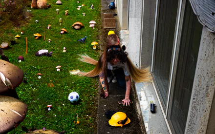  Aki Streeter From Metal Band Heimwerker Crawling Through the Holy Mushroom-Valley