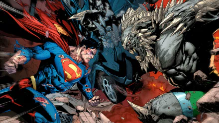  Superman vs Doomsday
