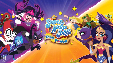 DC Super Hero Girls: Teen Power HD Desktop Wallpaper | Background Image