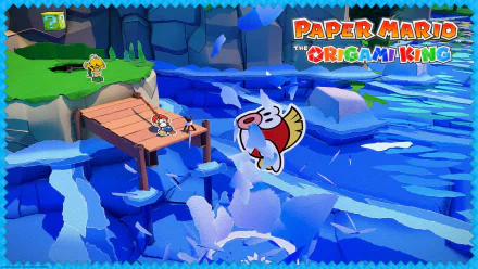 paper mario the origami king HD Desktop Wallpaper | Background Image