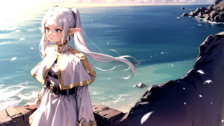 Frieren (Frieren: Beyond Journey's End) HD Desktop Wallpaper | Background Image