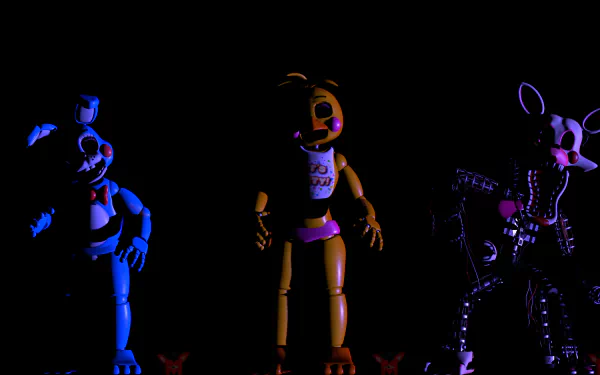 Toy Freddy (Five Nights at Freddy's) Puppet (Five Nights at Freddy's) video game Five Nights At Freddy's 2 Five Nights at Freddy's HD Desktop Wallpaper | Background Image