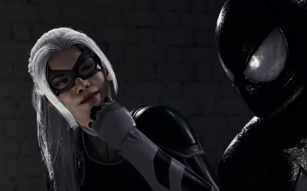  Spiderman and Black Cat