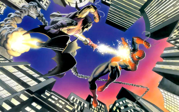  Spiderman vs Green Goblin