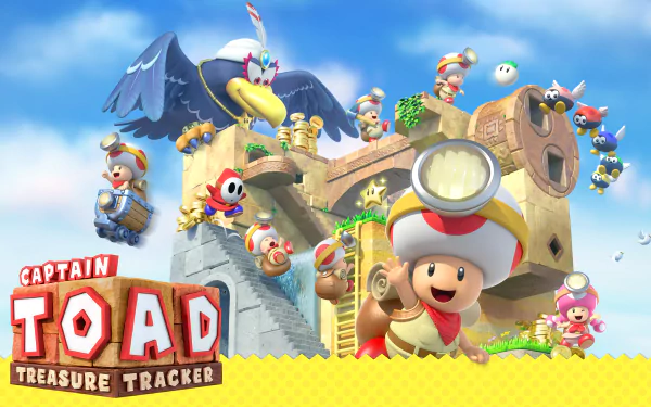 Captain Toad: Treasure Tracker HD Desktop Wallpaper | Background Image