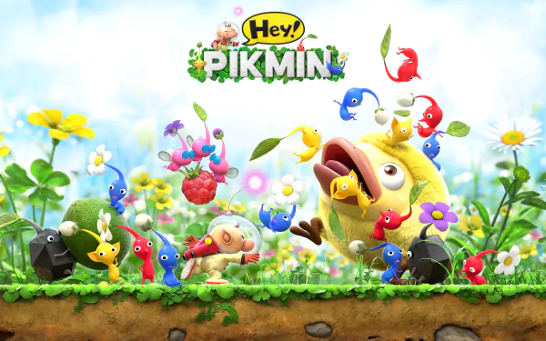 Hey! Pikmin HD Desktop Wallpaper | Background Image