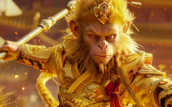 Epic Sun Wukong HD Wallpaper for Your Screen