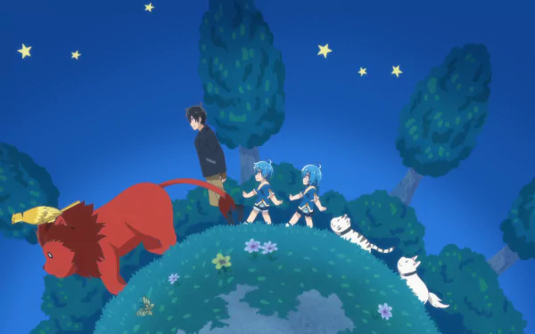 Anime A Journey Through Another World: Raising Kids While Adventuring HD Desktop Wallpaper | Background Image