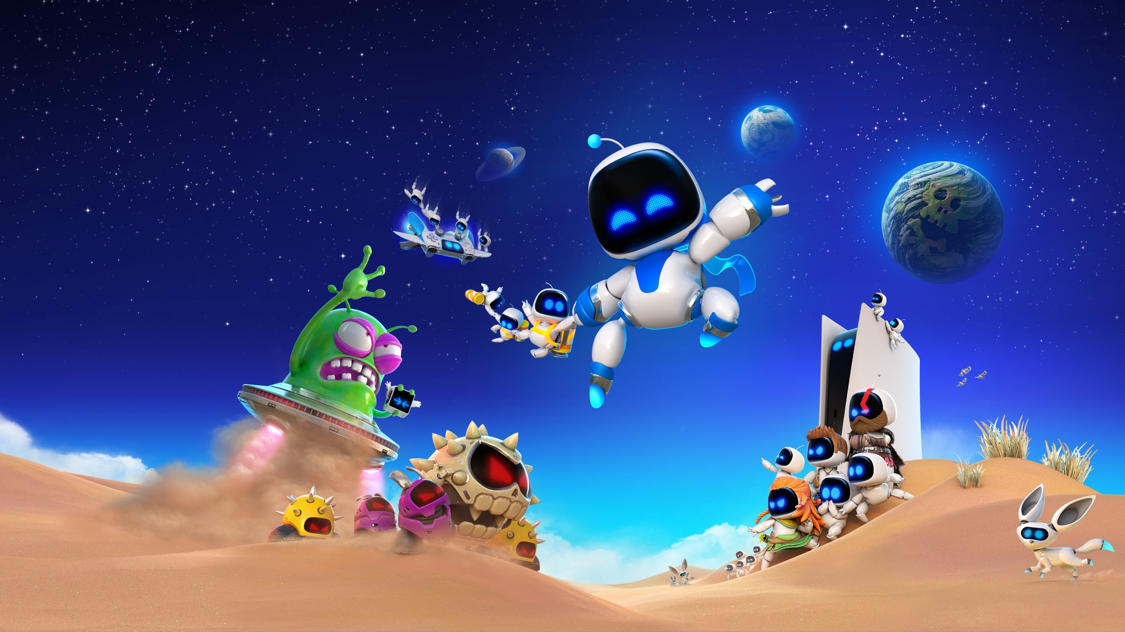 Download Astro Bot Rescue Mission 4k Ultra HD Wallpaper