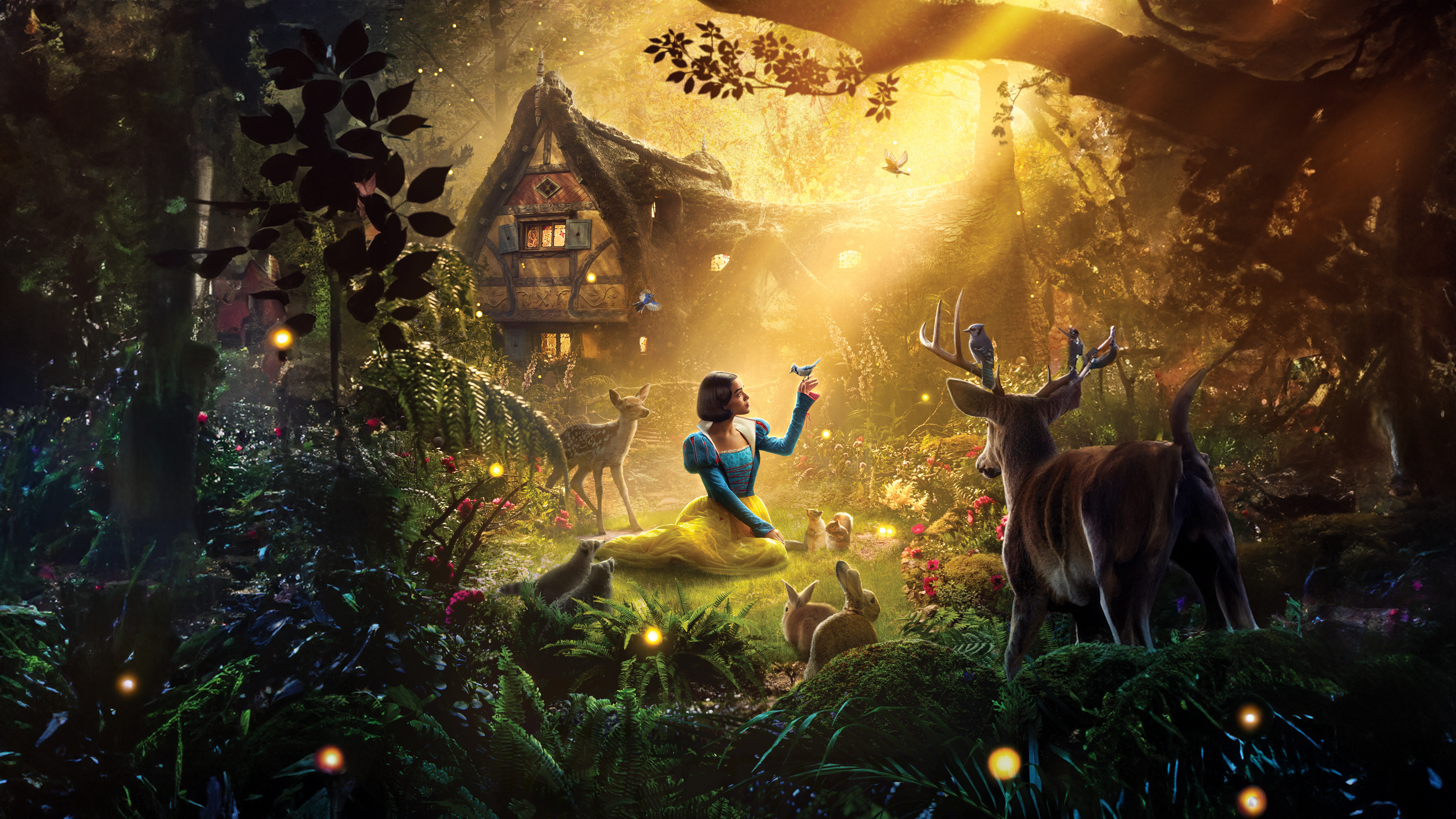 Download Snow White (2025) 8k Ultra HD Wallpaper