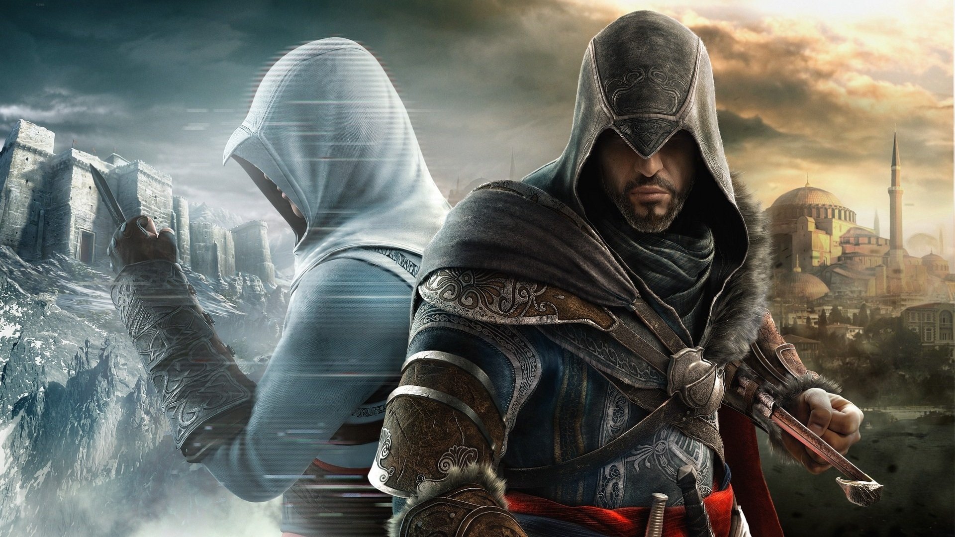 Download Assassin's Creed: Revelations Ezio (Assassin's Creed) Altair (Assassin's Creed) Ubisoft HD Wallpaper
