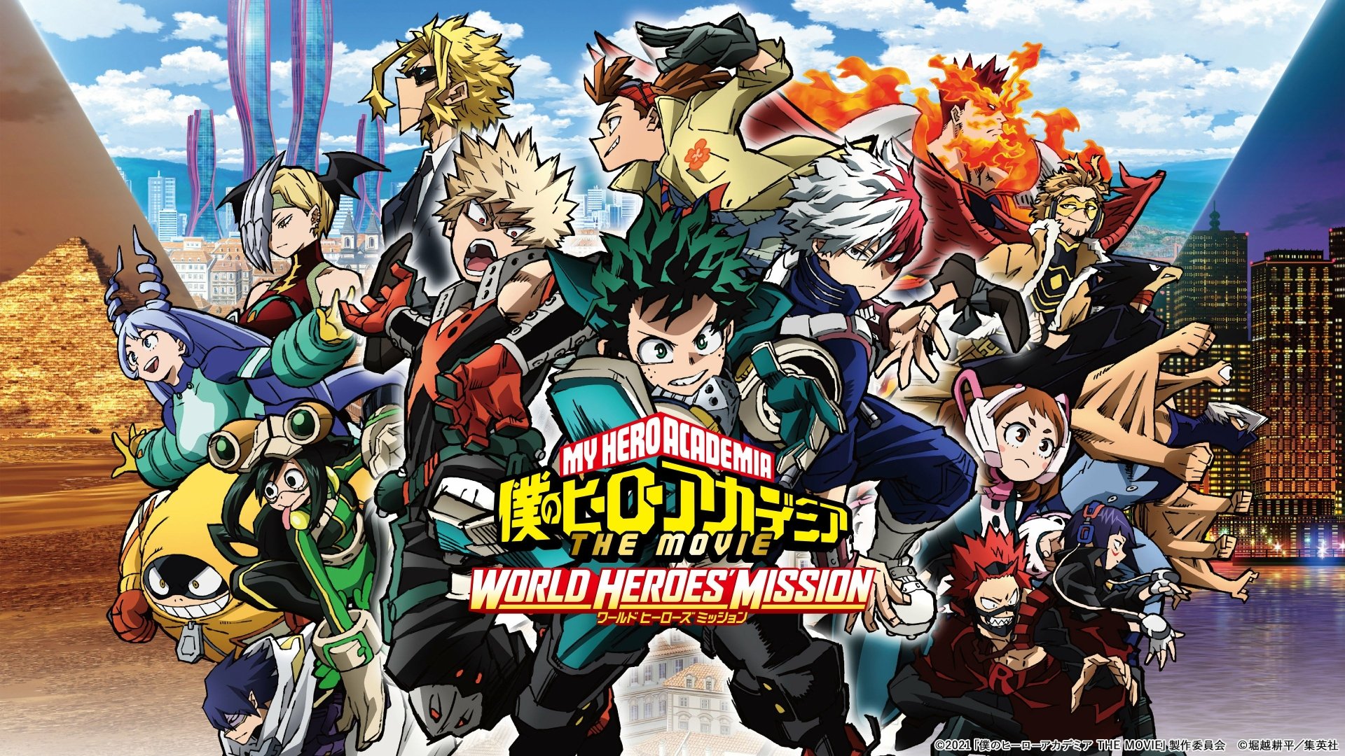 Download Anime My Hero Academia: World Heroes' Mission My Hero Academia 4k Ultra HD Wallpaper