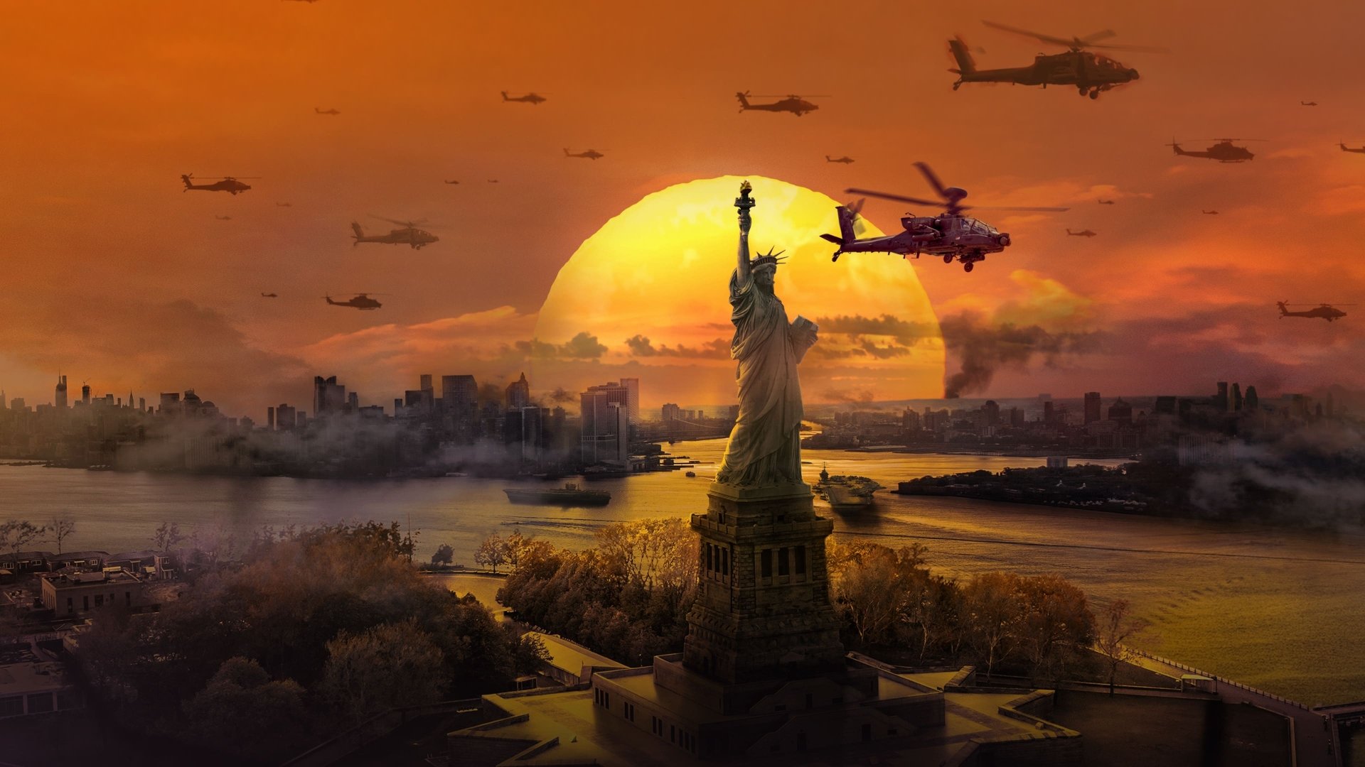 Download Civil War (2024) 4k Ultra HD Wallpaper