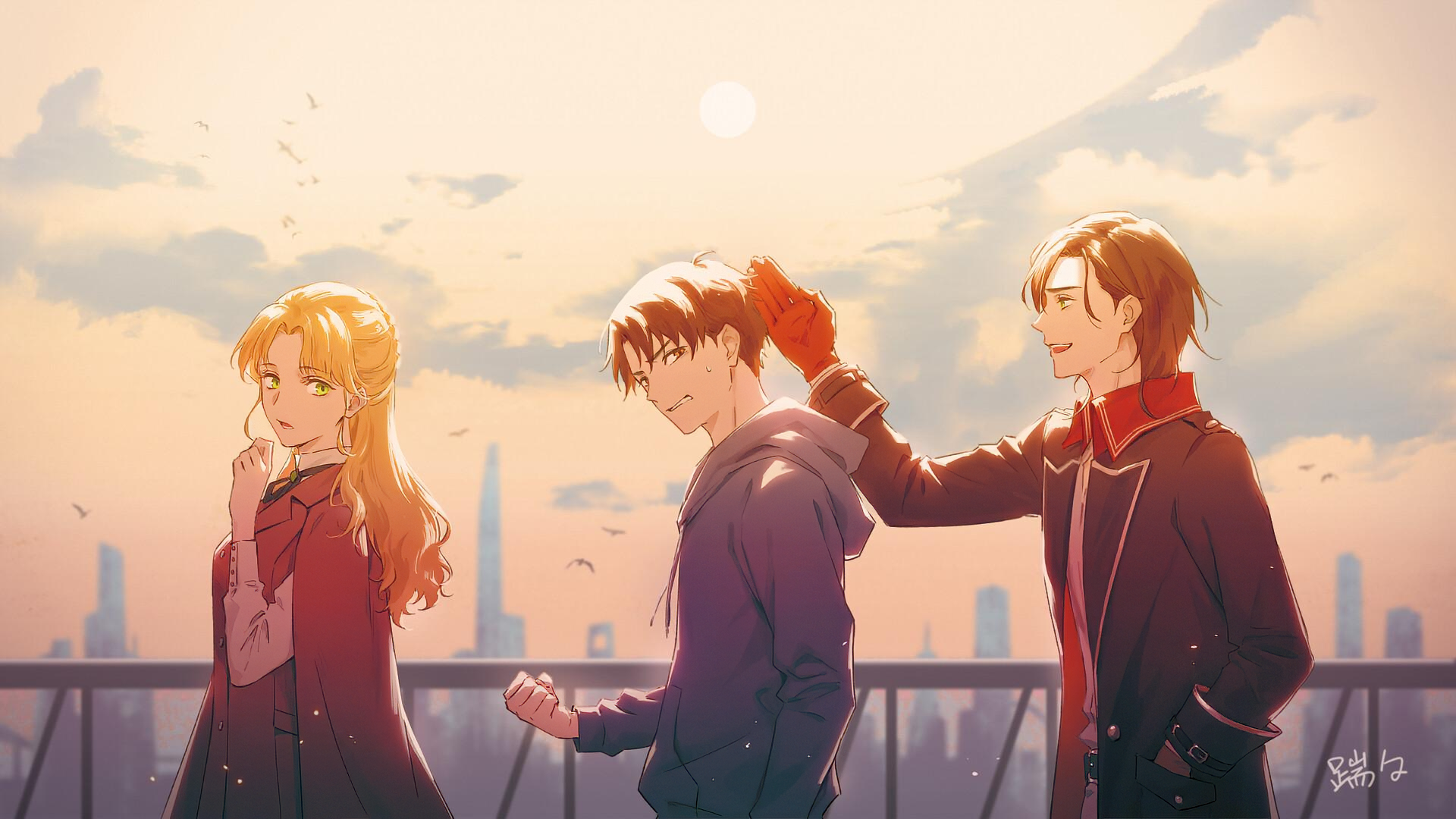 HD desktop wallpaper inspired by the novel Lord of Mysteries, featuring a dark and atmospheric design that enhances your screen with an air of intrigue.