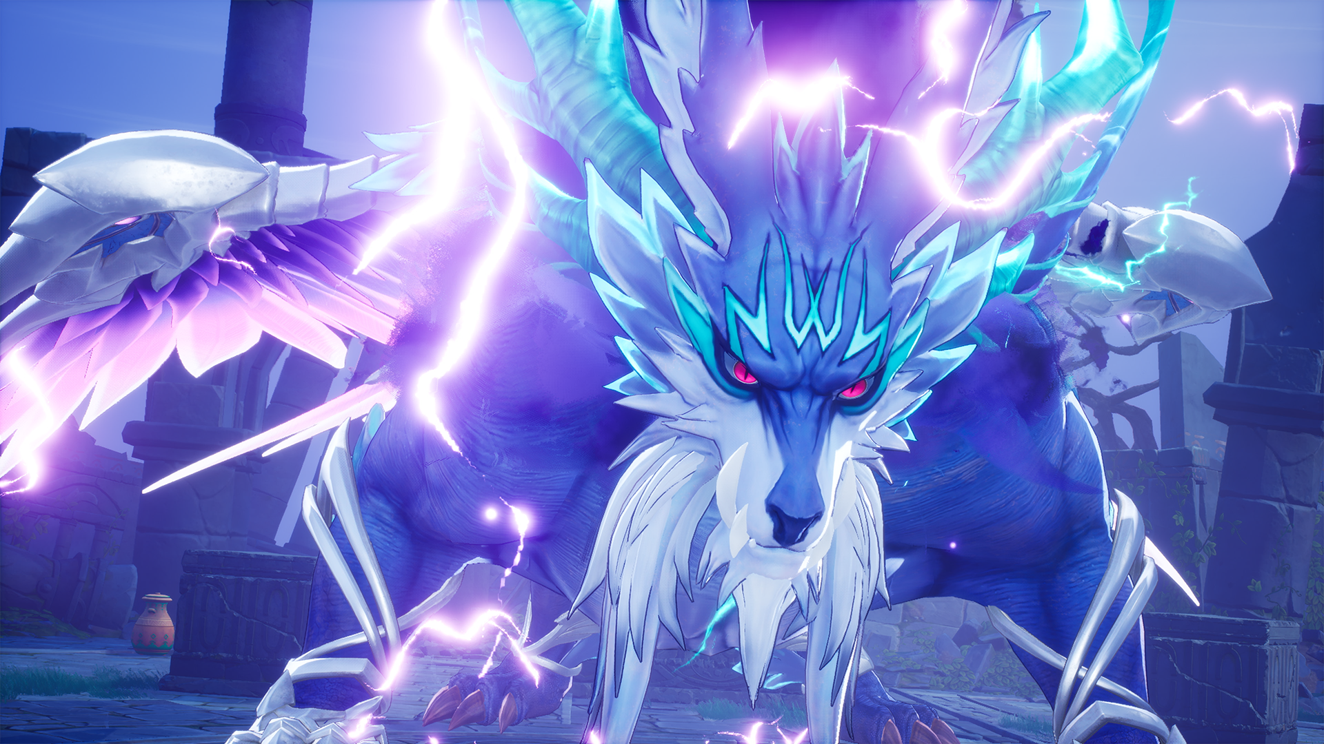 HD desktop wallpaper featuring artwork from the video game Visions of Mana, showcasing vibrant colors and fantasy elements for a stunning visual experience.