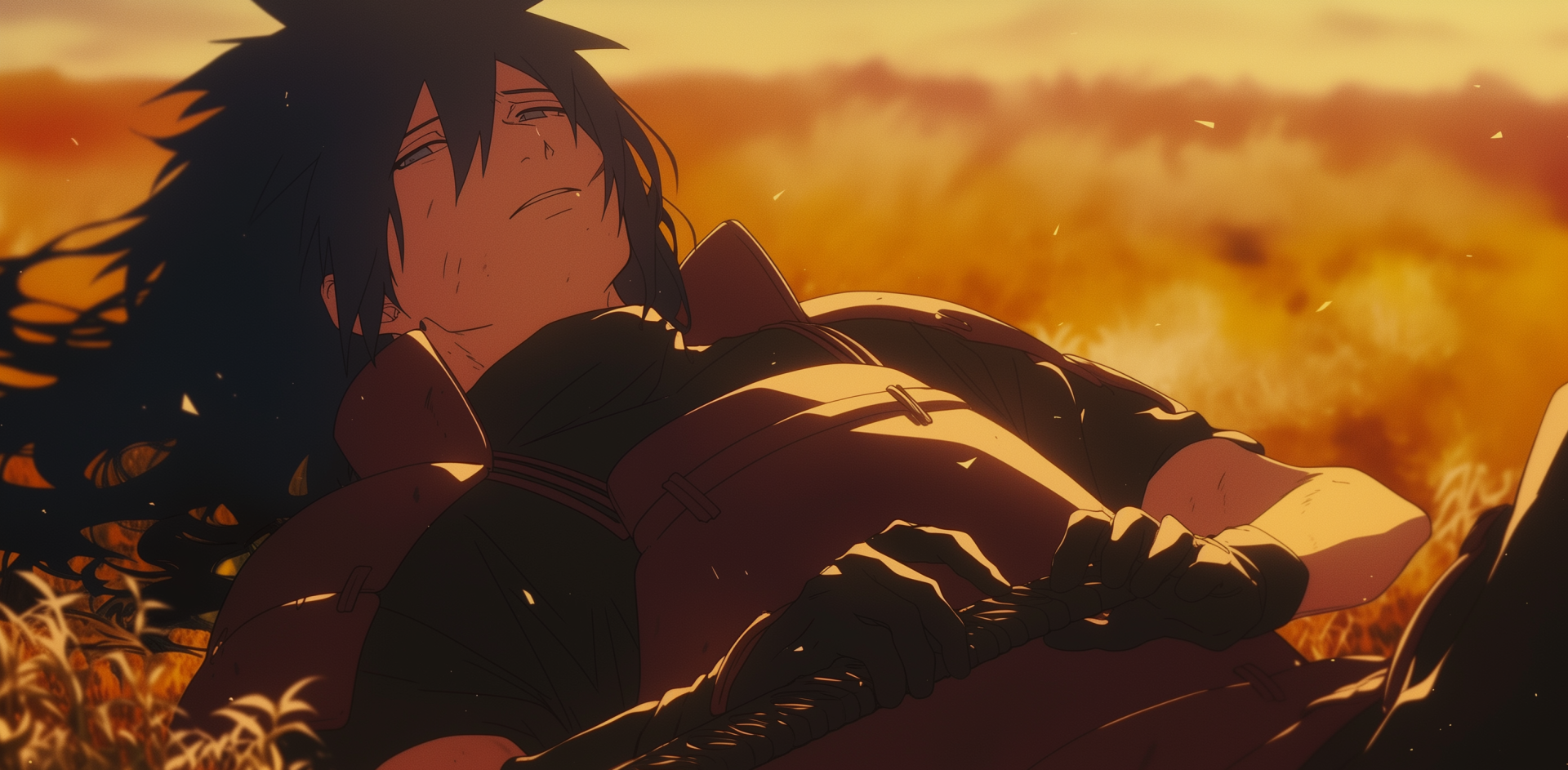 HD wallpaper featuring Madara Uchiha from the anime Naruto, showcasing dynamic visuals and vibrant colors for a striking desktop background.