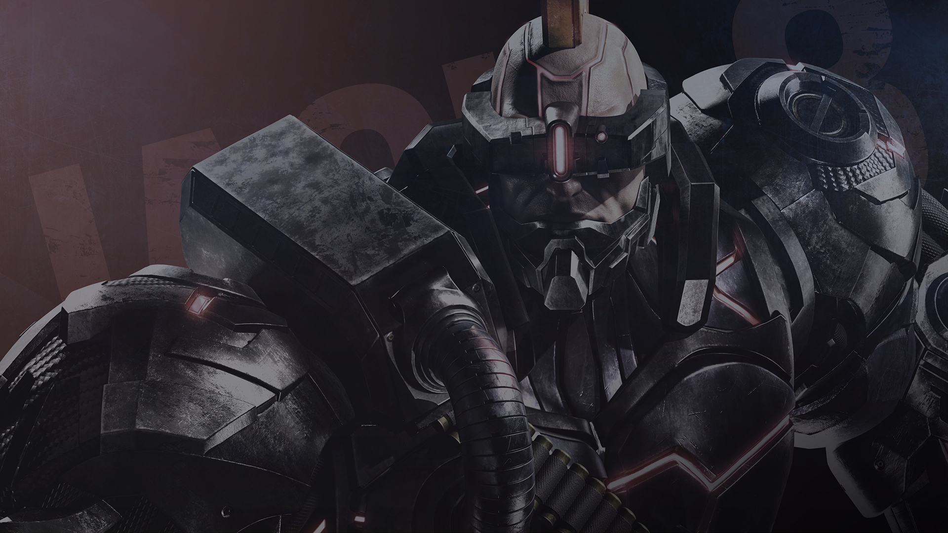 HD wallpaper featuring Jack from Tekken 8, showcasing the iconic video game franchise Tekken in a dynamic and visually striking design.