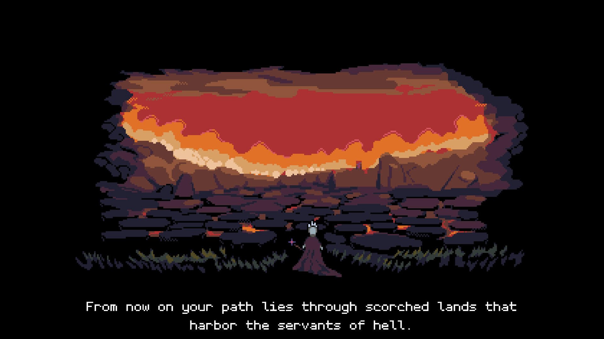 An HD PC desktop wallpaper featuring artwork from the video game Necroking, showcasing dark and atmospheric themes typical of the game's style.